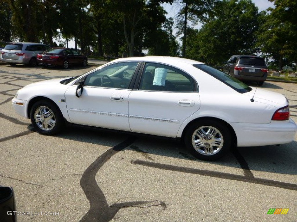 2005 Sable LS Sedan - Vibrant White / Medium Parchment photo #6