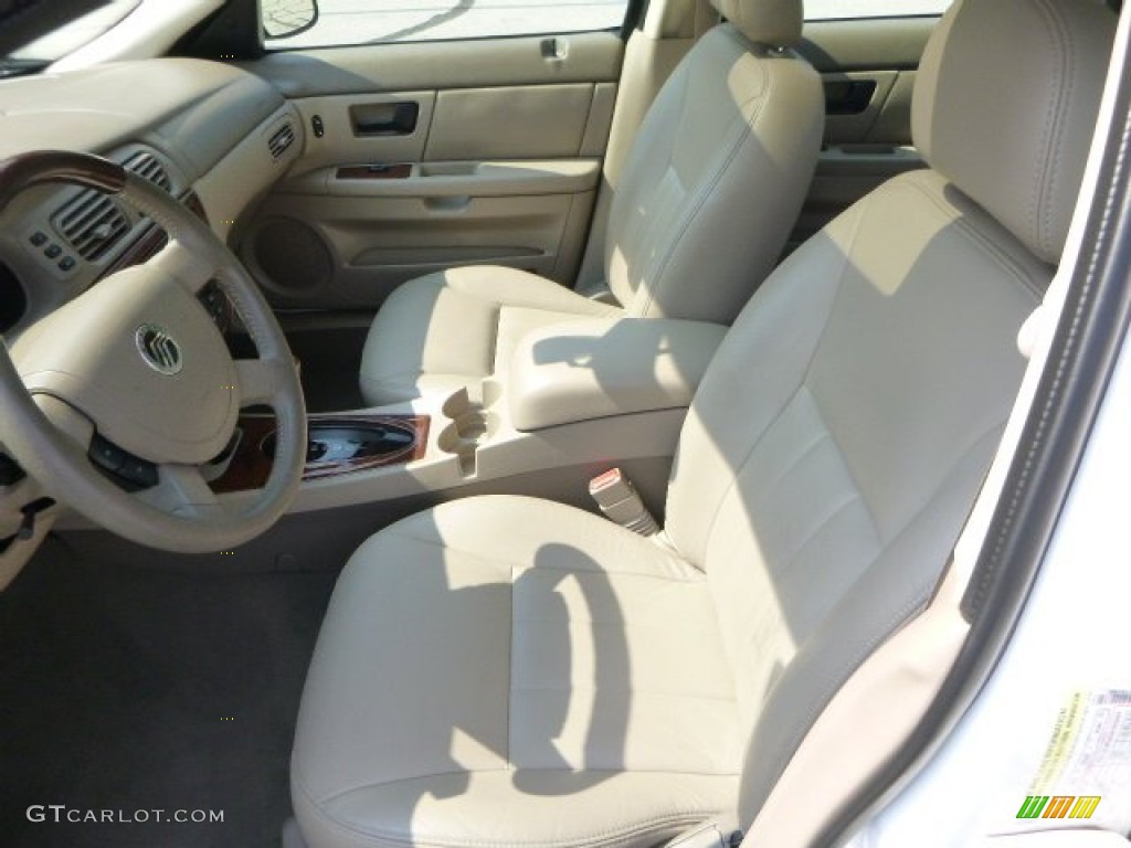 2005 Sable LS Sedan - Vibrant White / Medium Parchment photo #10