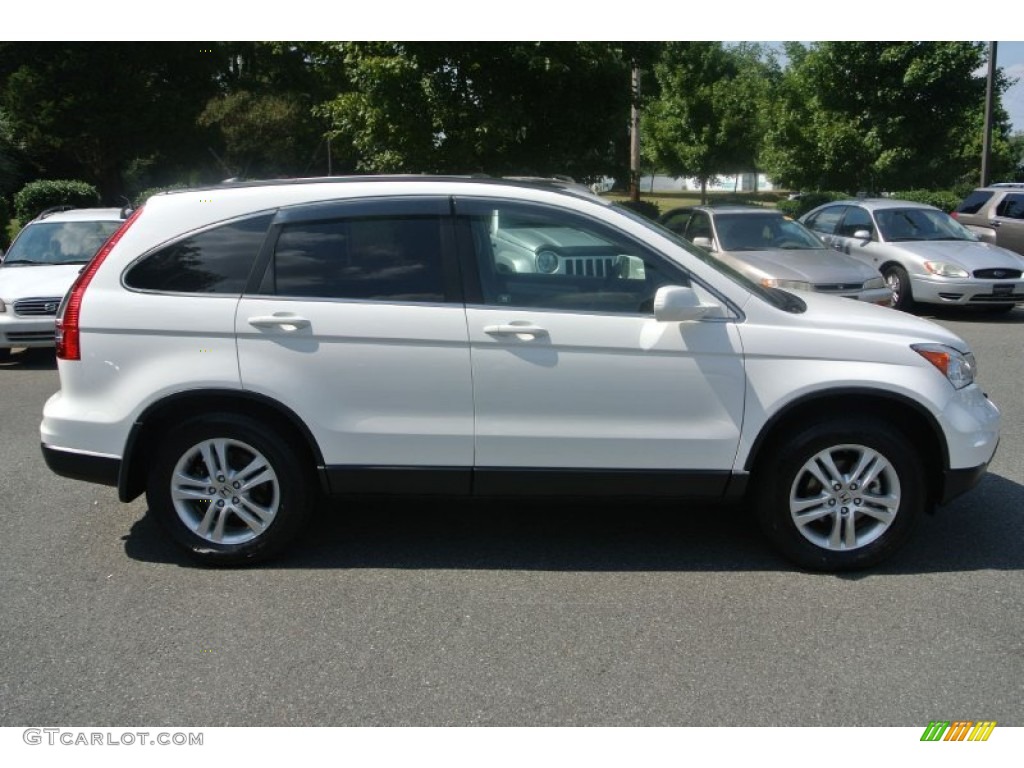 2011 CR-V EX-L - Taffeta White / Gray photo #6