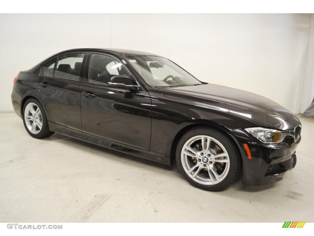 Black Sapphire Metallic 2014 BMW 3 Series 328d Sedan Exterior Photo #85583090