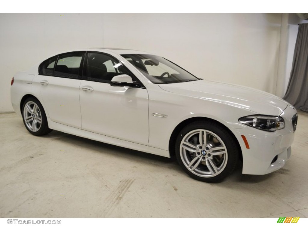 Alpine White 2014 BMW 5 Series 535i Sedan Exterior Photo #85583245