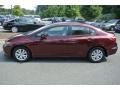 Crimson Pearl - Civic LX Sedan Photo No. 3