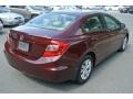 Crimson Pearl - Civic LX Sedan Photo No. 5