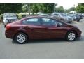 Crimson Pearl - Civic LX Sedan Photo No. 6