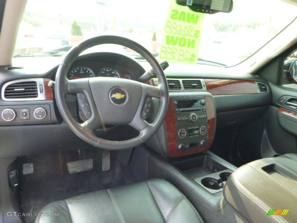 2010 Silverado 1500 LTZ Extended Cab 4x4 - Black / Ebony photo #13