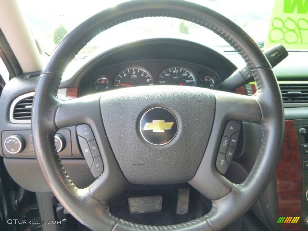 2010 Silverado 1500 LTZ Extended Cab 4x4 - Black / Ebony photo #16