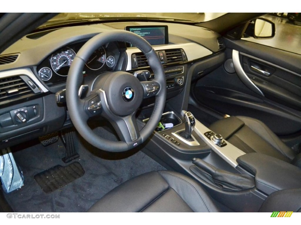2013 3 Series 335i Sedan - Black Sapphire Metallic / Black photo #6