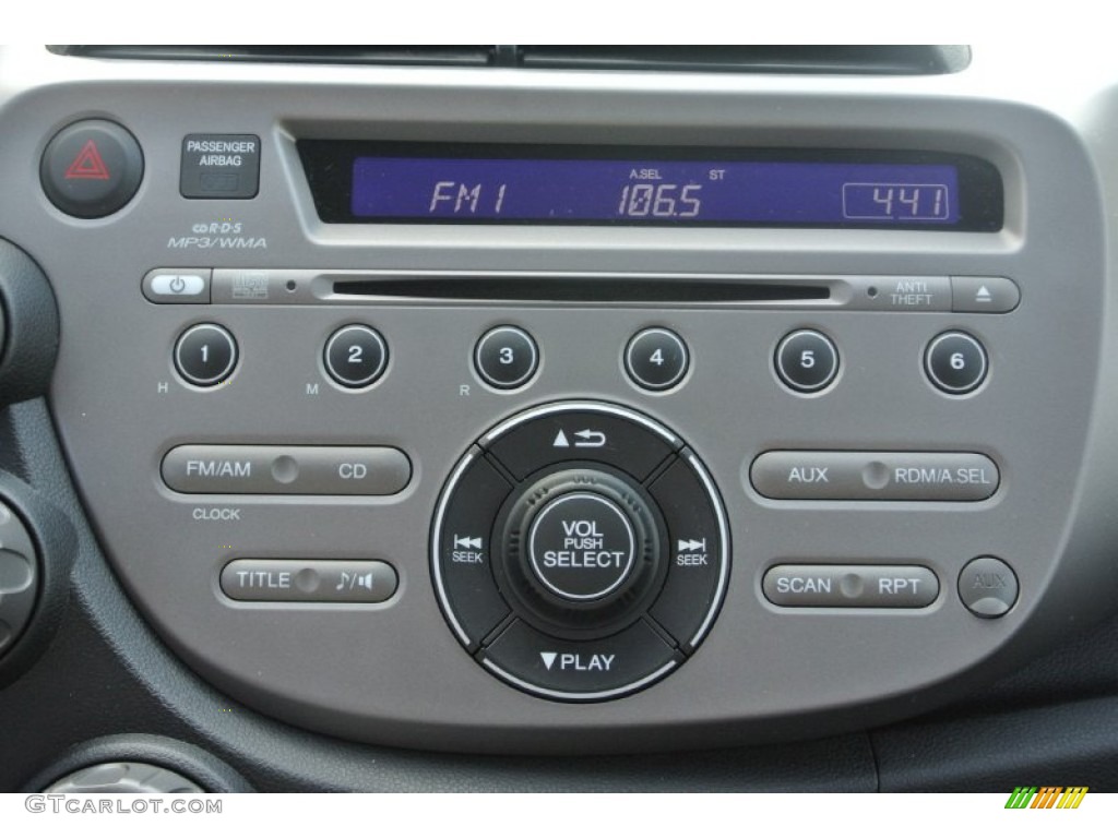 2012 Honda Fit Standard Fit Model Audio System Photo #85585604