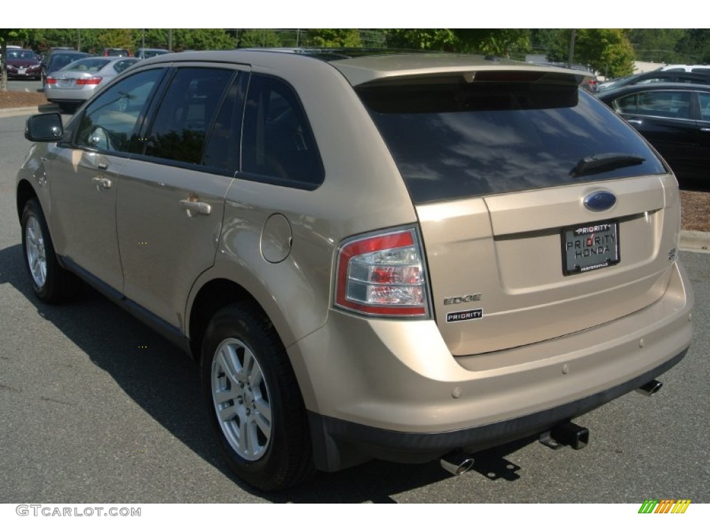 2007 Edge SEL AWD - Dune Pearl Metallic / Charcoal Black photo #4