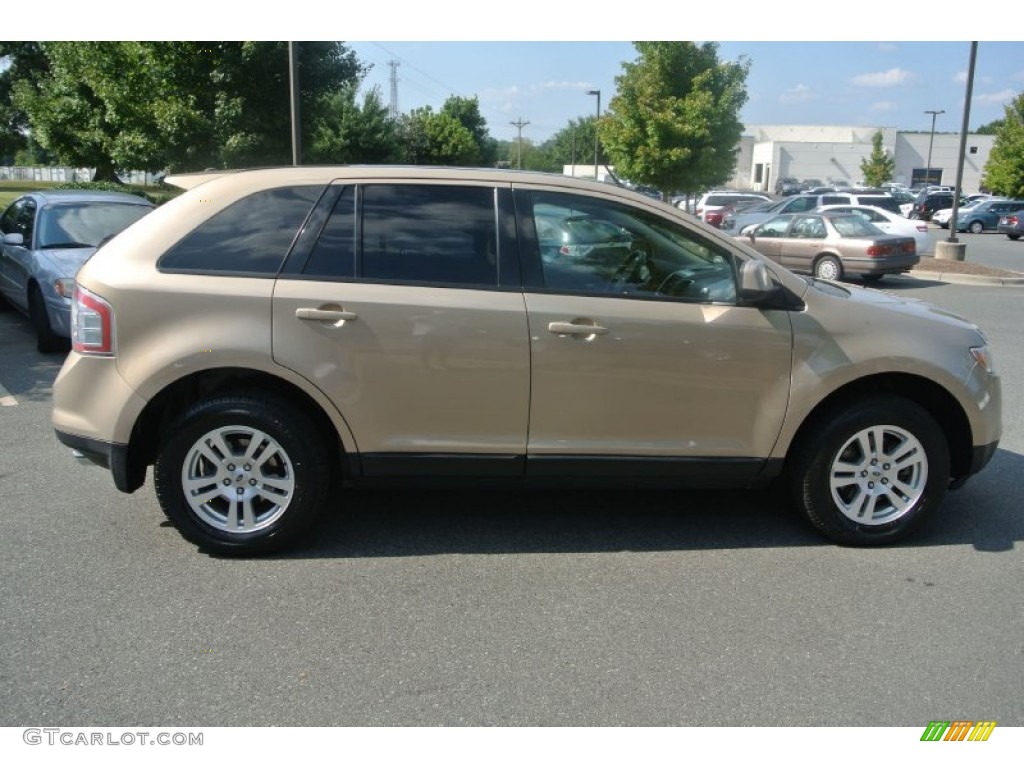 2007 Edge SEL AWD - Dune Pearl Metallic / Charcoal Black photo #6