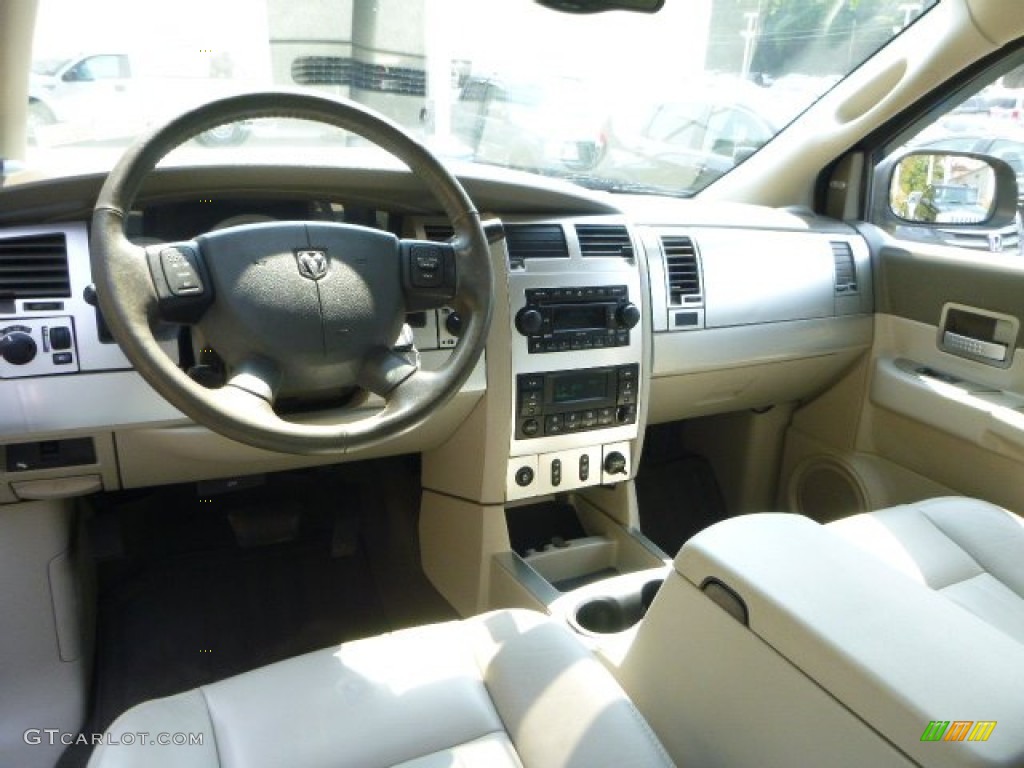 2004 Durango Limited 4x4 - Patriot Blue Pearl / Medium Slate Gray photo #14