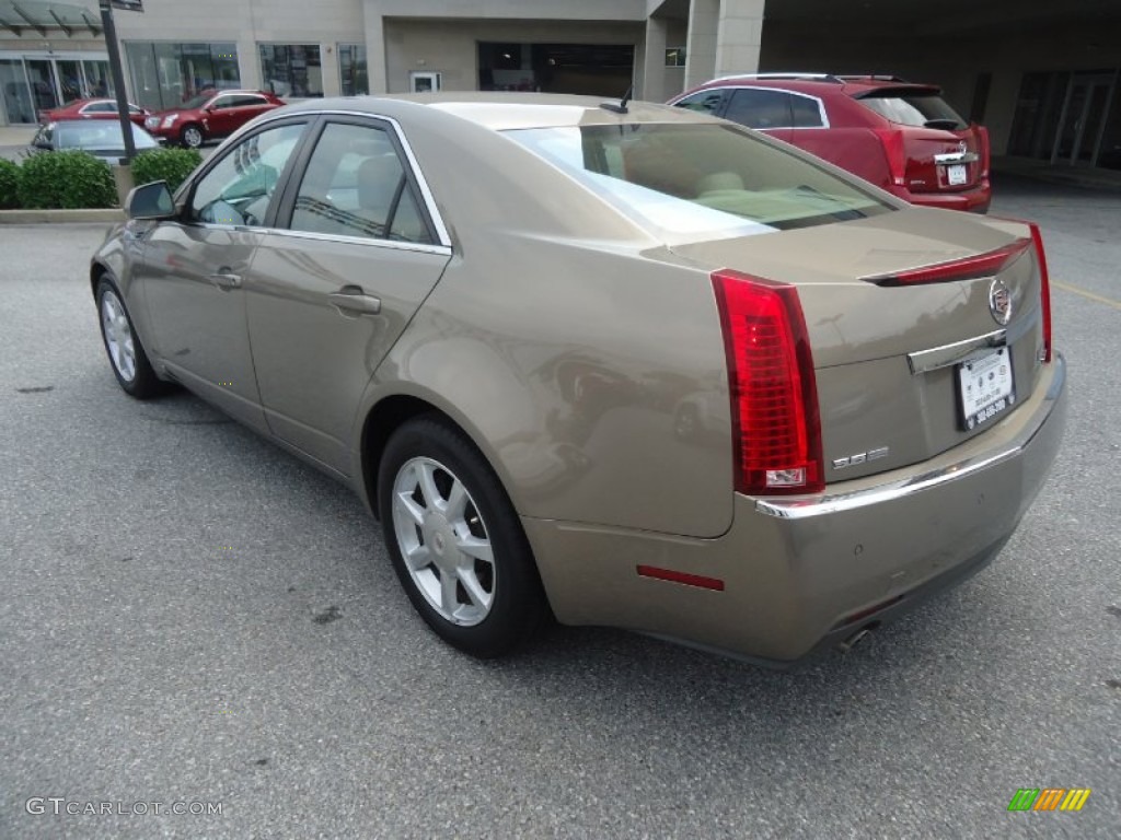 2008 CTS Sedan - Radiant Bronze / Cashmere/Cocoa photo #6