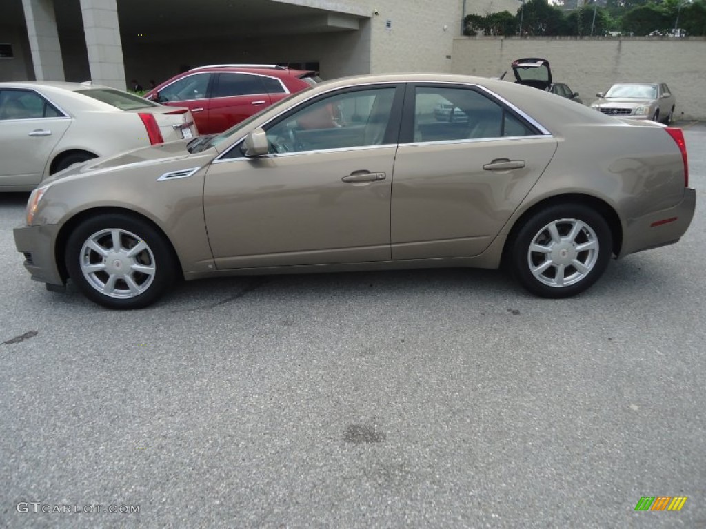2008 CTS Sedan - Radiant Bronze / Cashmere/Cocoa photo #7