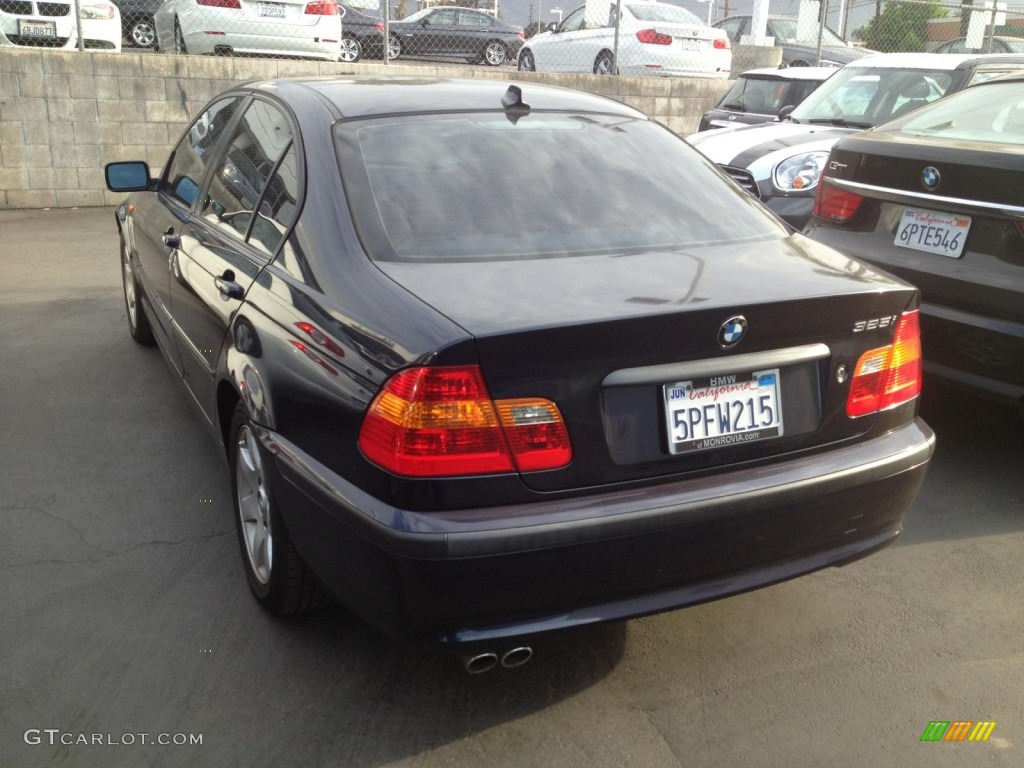 2005 3 Series 325i Sedan - Orient Blue Metallic / Sand photo #5