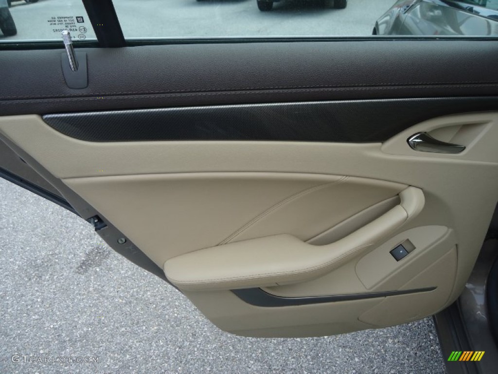 2008 CTS Sedan - Radiant Bronze / Cashmere/Cocoa photo #32