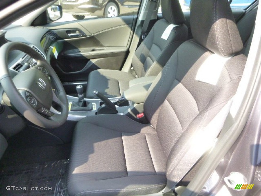 Black Interior 2014 Honda Accord Sport Sedan Photo #85587206