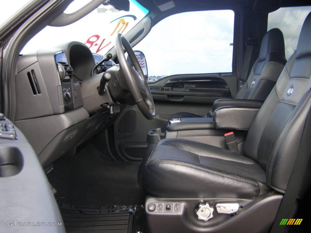 2007 F250 Super Duty Harley Davidson Crew Cab 4x4 - Dark Stone Metallic / Black Leather photo #9