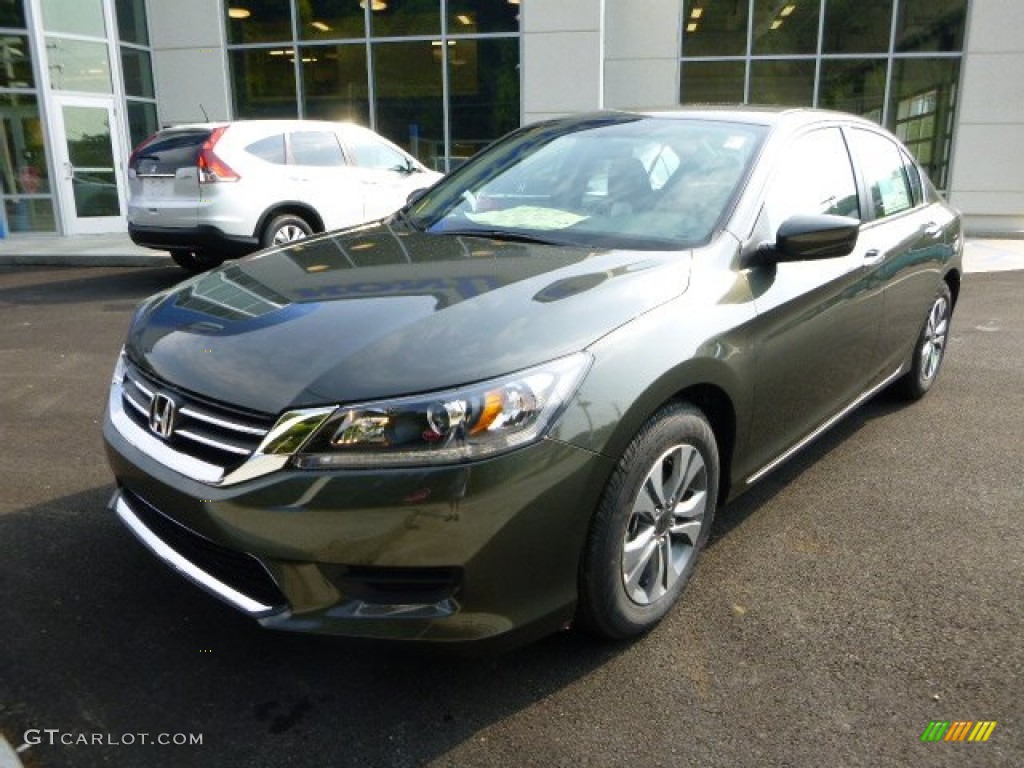 Hematite Metallic 2014 Honda Accord LX Sedan Exterior Photo #85587407
