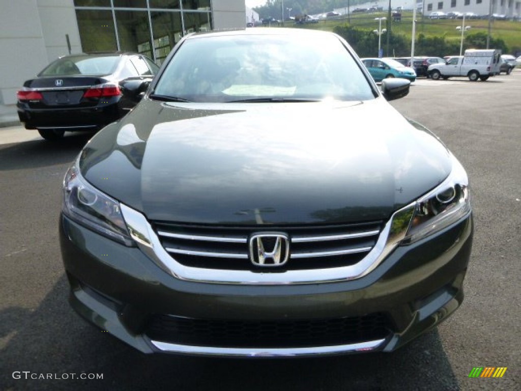 2014 Accord LX Sedan - Hematite Metallic / Black photo #8