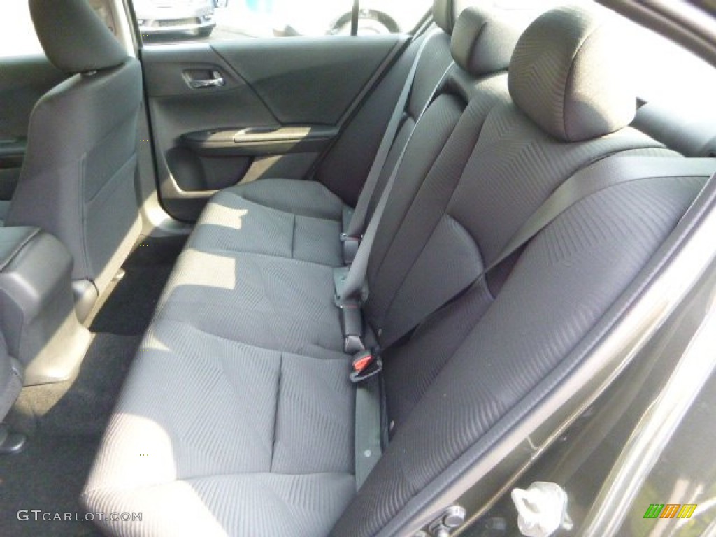 2014 Honda Accord LX Sedan Rear Seat Photos