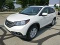2014 White Diamond Pearl Honda CR-V EX-L AWD  photo #7