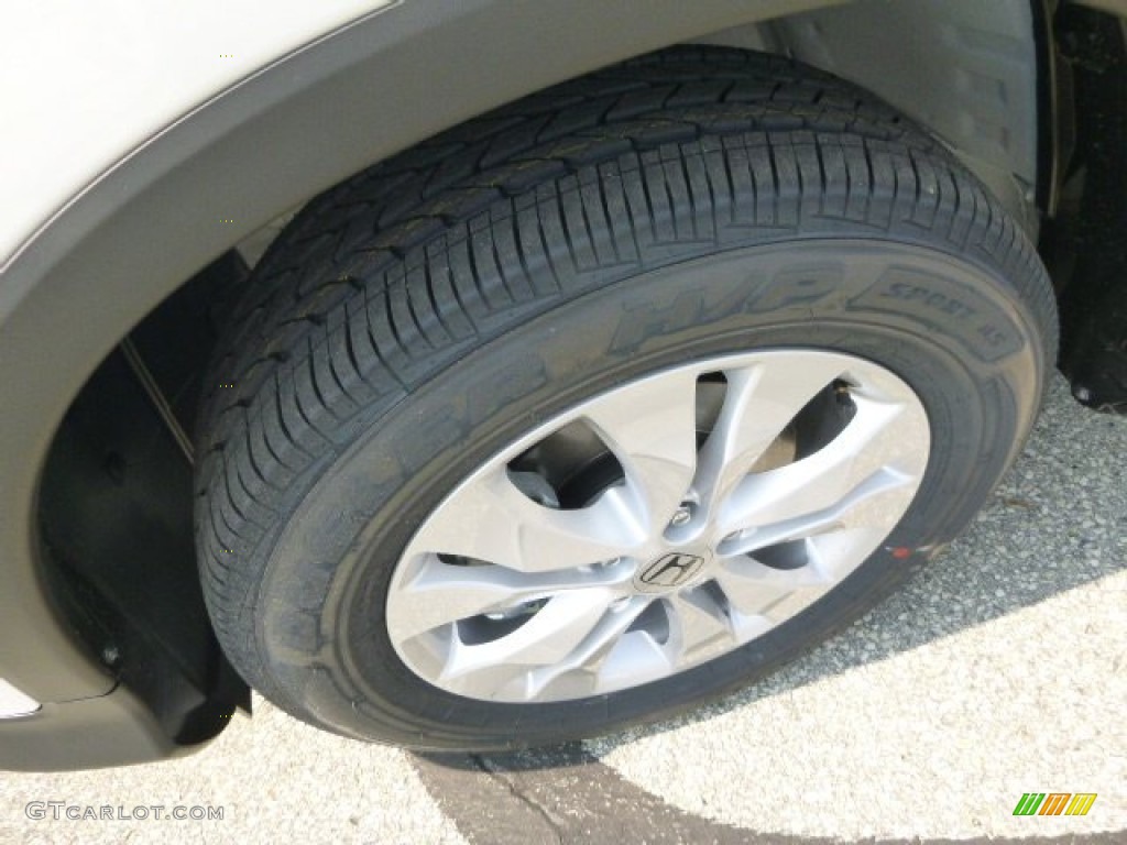 2014 CR-V EX-L AWD - White Diamond Pearl / Beige photo #9