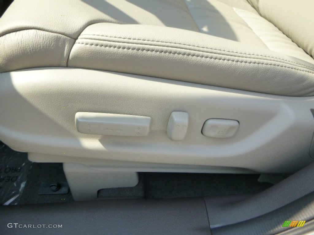 2014 CR-V EX-L AWD - White Diamond Pearl / Beige photo #15