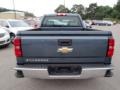 2014 Blue Granite Metallic Chevrolet Silverado 1500 WT Double Cab 4x4  photo #6