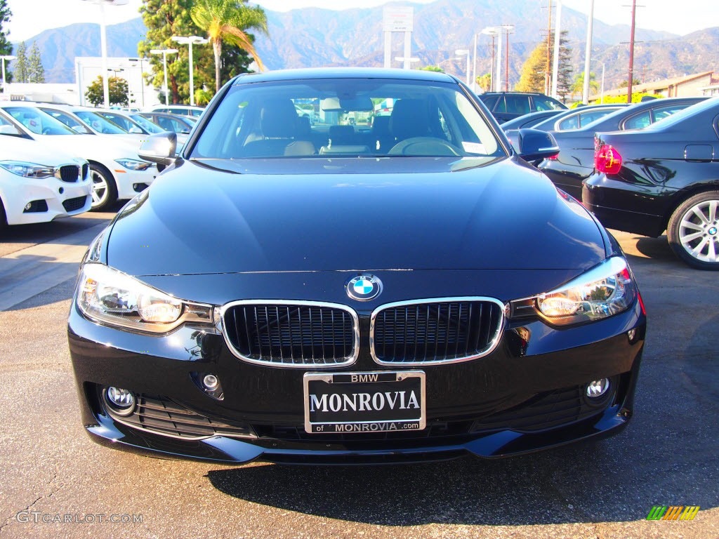 2014 3 Series 320i Sedan - Imperial Blue Metallic / Black photo #2