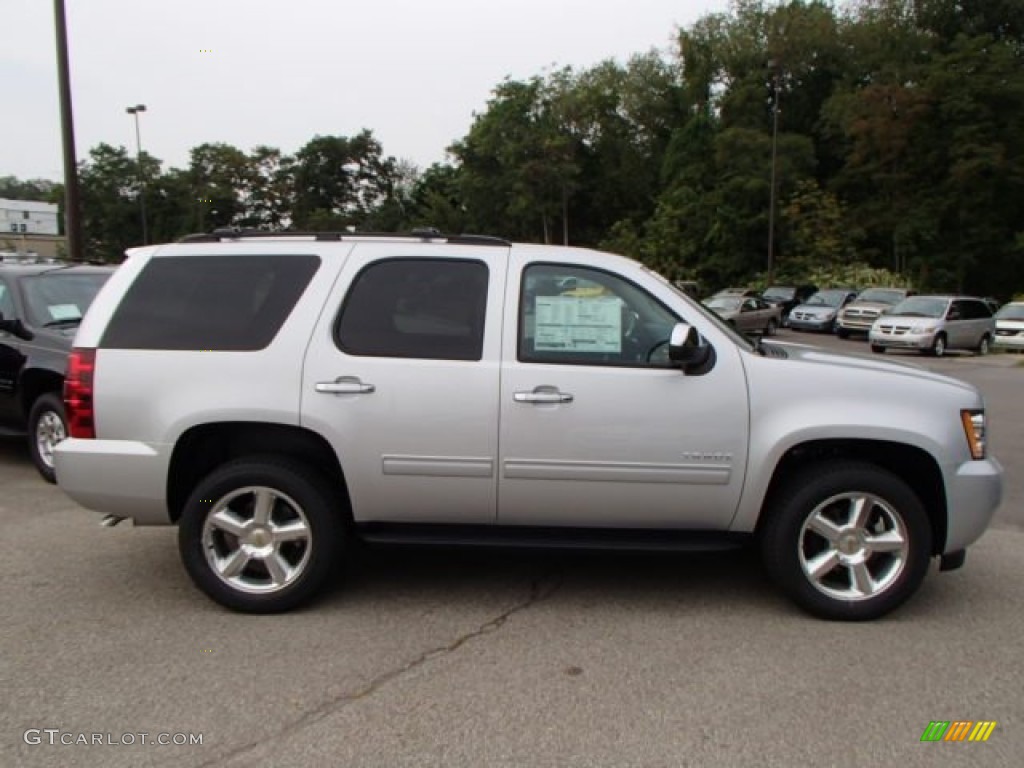 Silver Ice Metallic 2014 Chevrolet Tahoe LS 4x4 Exterior Photo #85588835