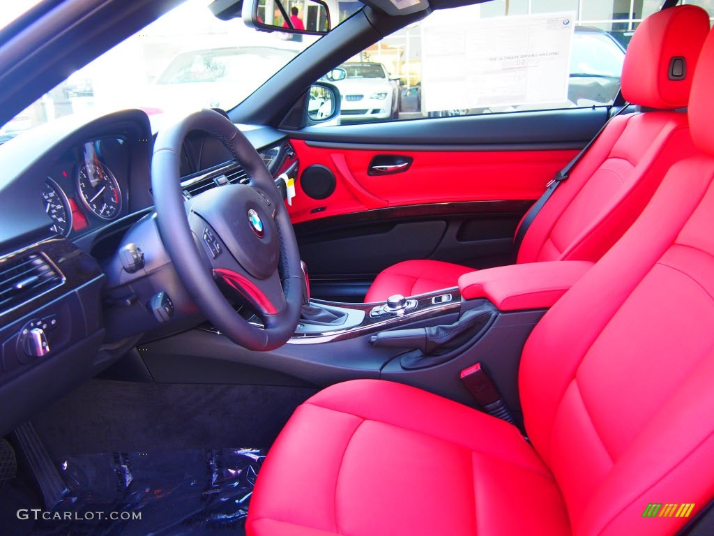 2013 3 Series 328i Convertible - Alpine White / Coral Red/Black photo #7
