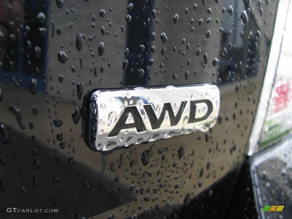 2008 Edge SE AWD - Dark Ink Blue Metallic / Medium Light Stone photo #7