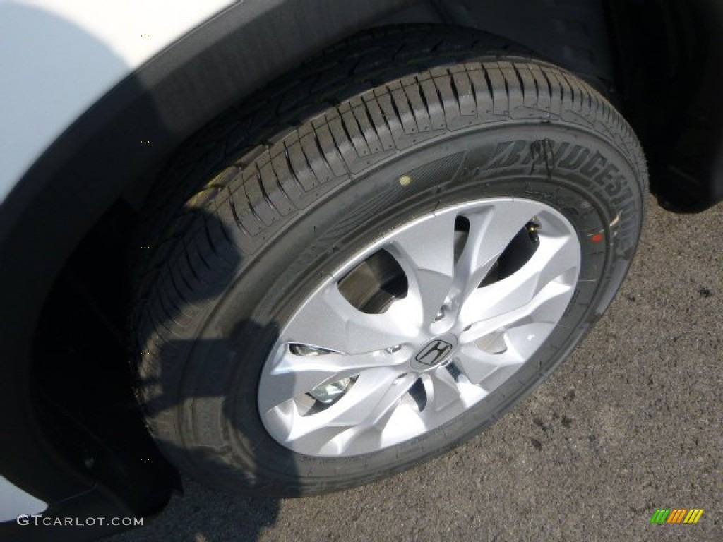2014 CR-V EX AWD - White Diamond Pearl / Beige photo #9