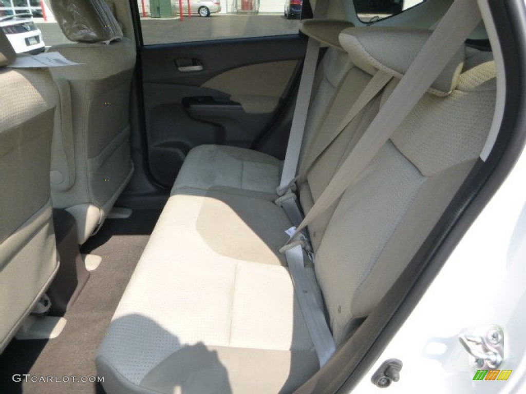 2014 CR-V EX AWD - White Diamond Pearl / Beige photo #11