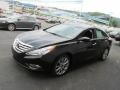 2013 Midnight Black Hyundai Sonata SE  photo #5