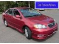 2005 Impulse Red Toyota Corolla S  photo #1