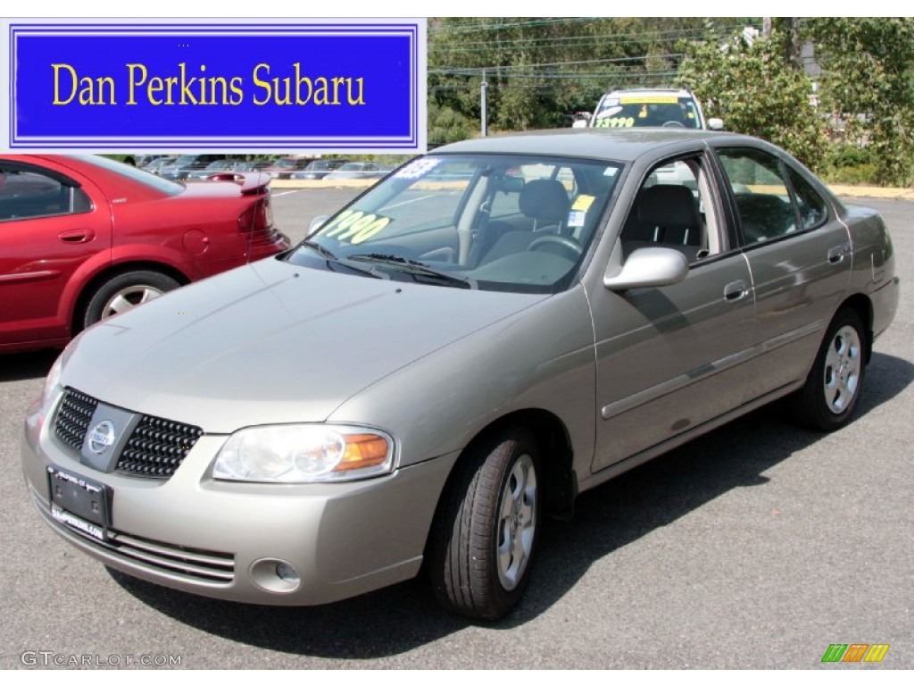 2005 Sentra 1.8 S - Bronze Shimmer / Taupe photo #1