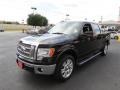 2011 Ebony Black Ford F150 Lariat SuperCrew  photo #3