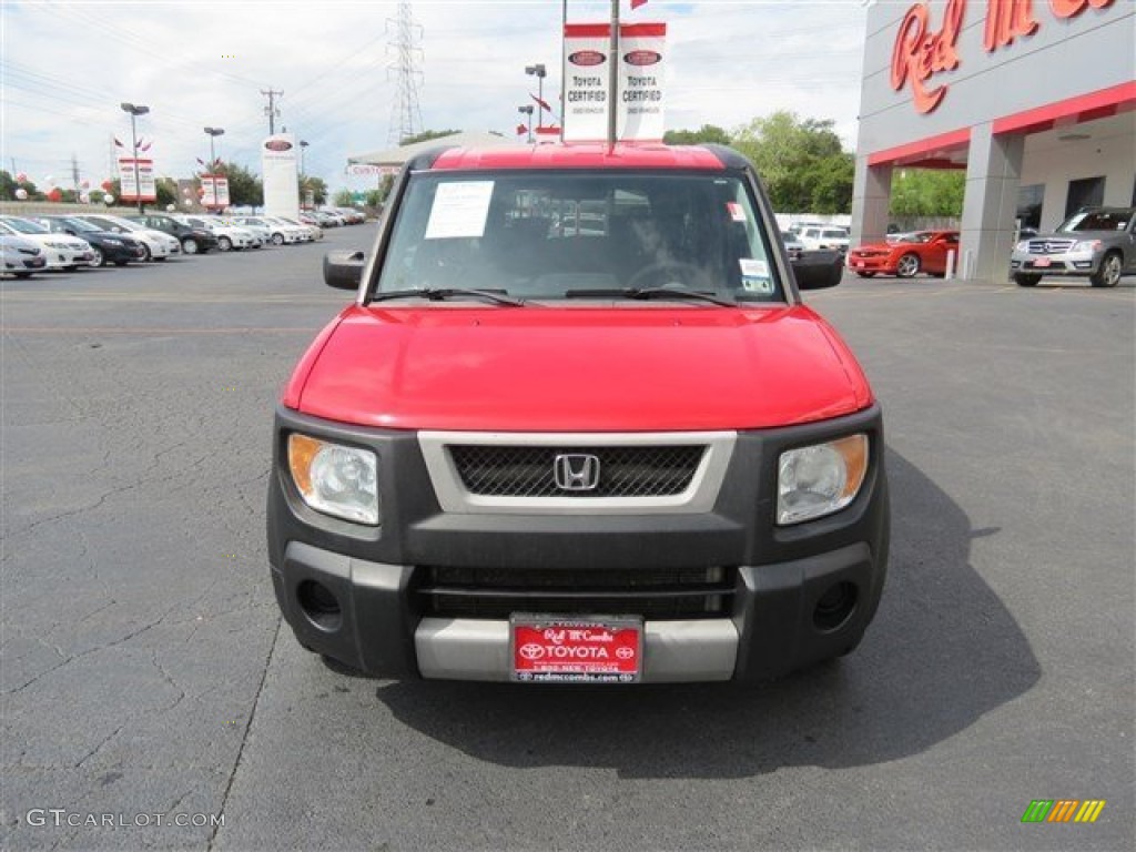2005 Element EX - Rallye Red / Black/Gray photo #2