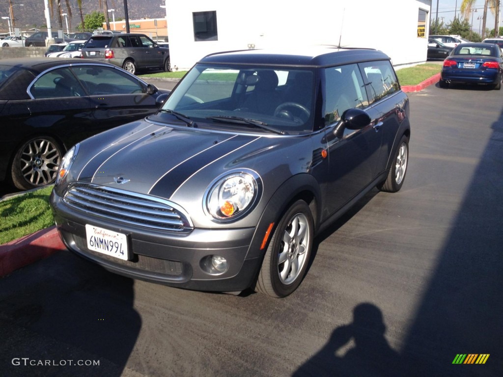 2010 Cooper Clubman - Dark Silver Metallic / Grey/Carbon Black photo #1