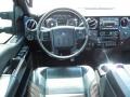 2008 Ford F250 Super Duty Black/Dusted Copper Interior Dashboard Photo