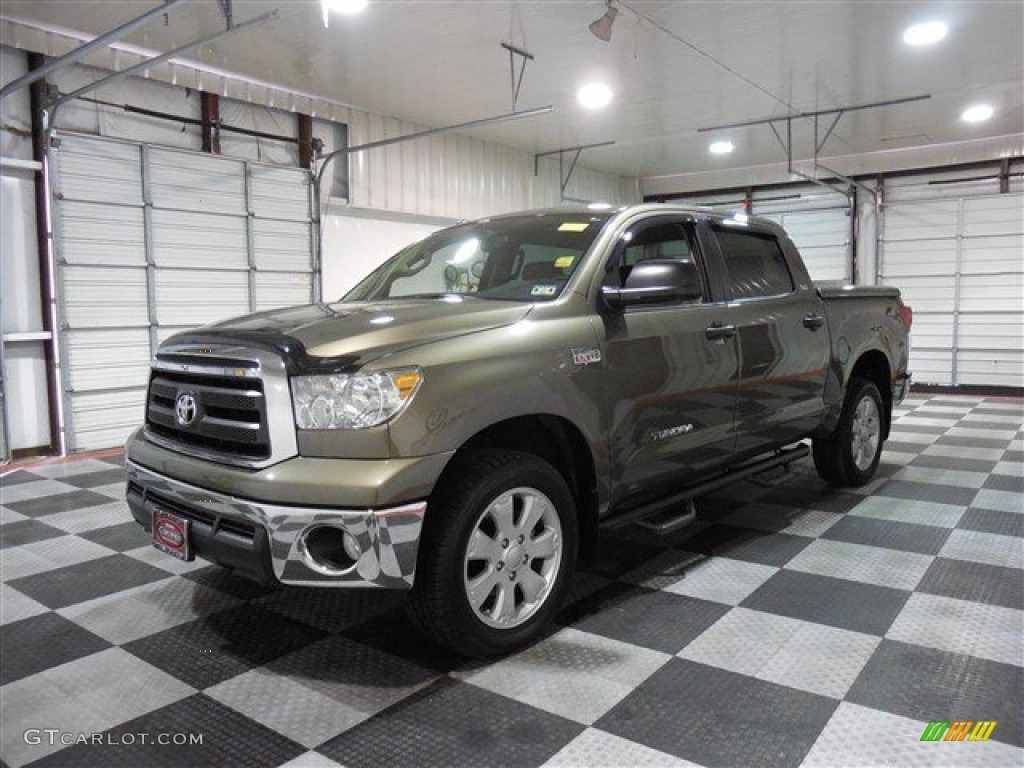 2011 Tundra SR5 CrewMax 4x4 - Pyrite Mica / Sand Beige photo #3