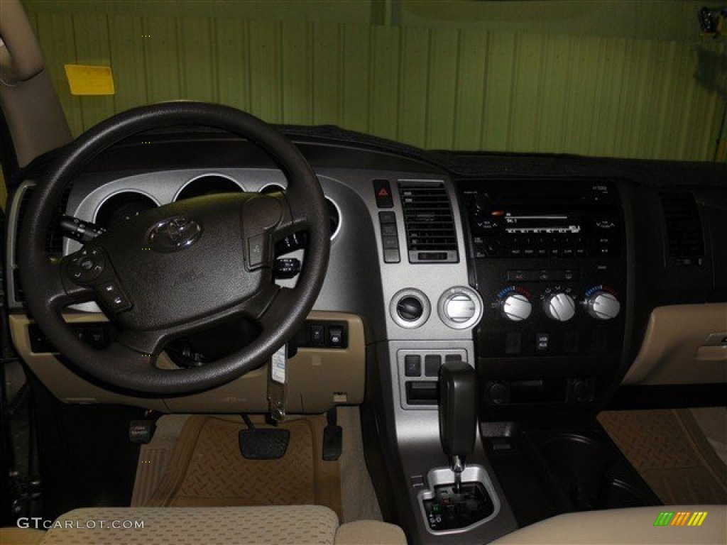 2011 Tundra SR5 CrewMax 4x4 - Pyrite Mica / Sand Beige photo #13