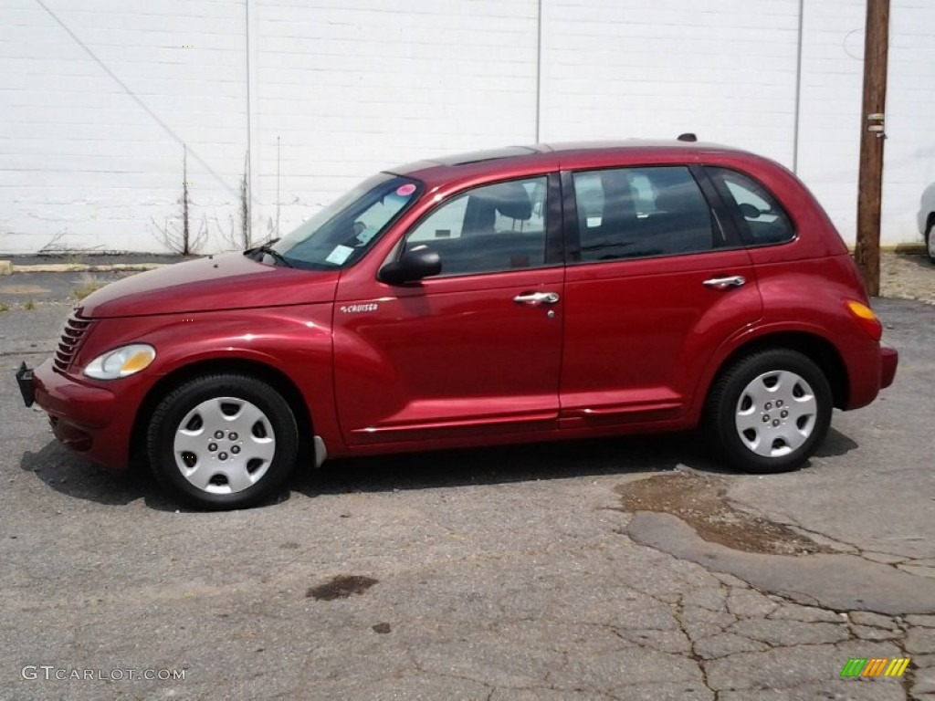 2005 PT Cruiser Touring - Inferno Red Crystal Pearl / Dark Slate Gray photo #7