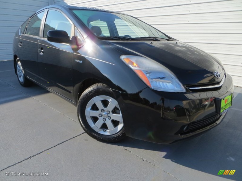 2008 Prius Hybrid Touring - Black / Gray photo #1