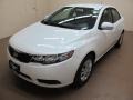 2013 Clear White Kia Forte EX  photo #4