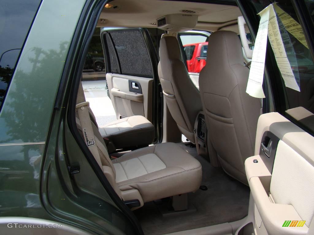 2003 Expedition Eddie Bauer 4x4 - Estate Green Metallic / Medium Parchment photo #19