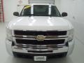 2008 Summit White Chevrolet Silverado 2500HD Work Truck Extended Cab  photo #6