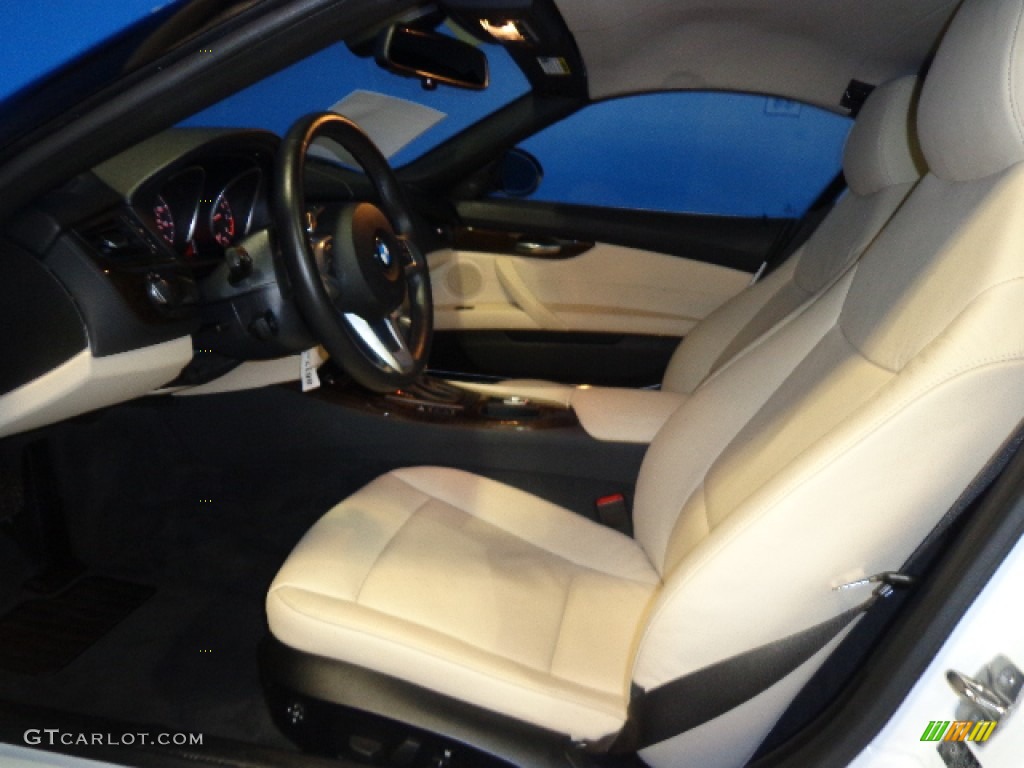 2011 Z4 sDrive30i Roadster - Alpine White / Beige photo #20