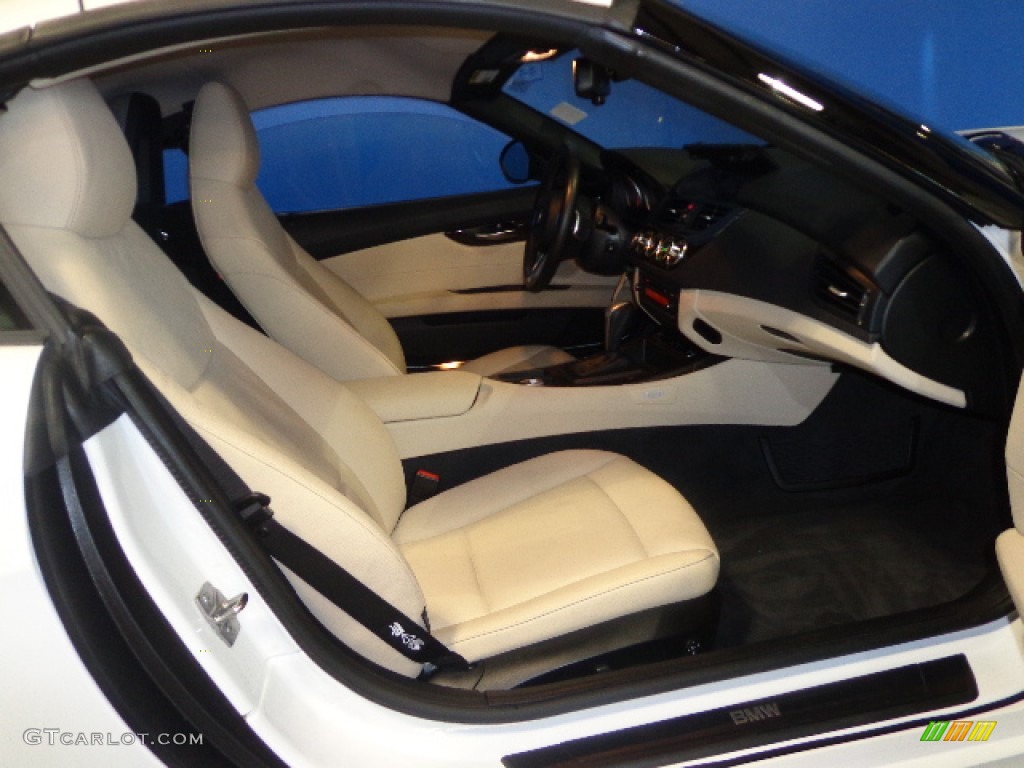 2011 Z4 sDrive30i Roadster - Alpine White / Beige photo #23